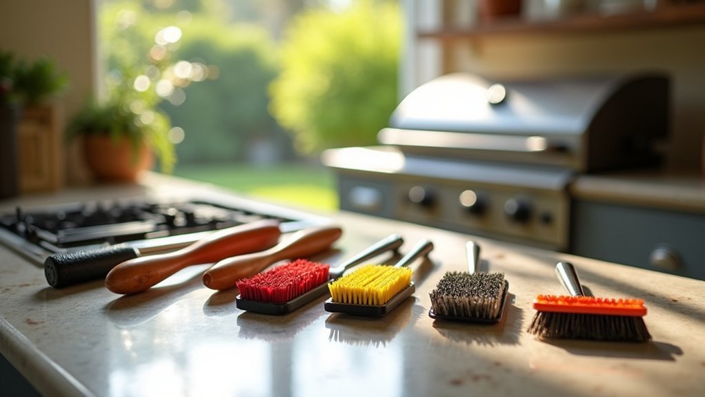 diverse grill cleaning solutions