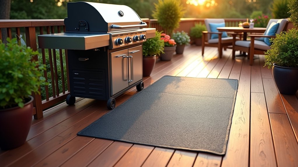 durable heat resistant grill mat