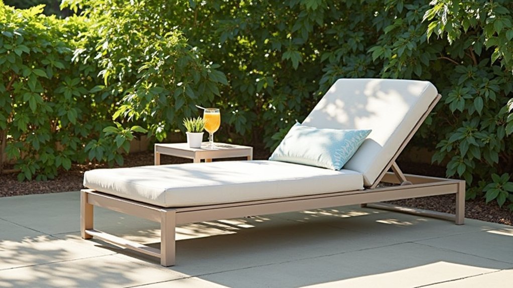 durable outdoor chaise lounge