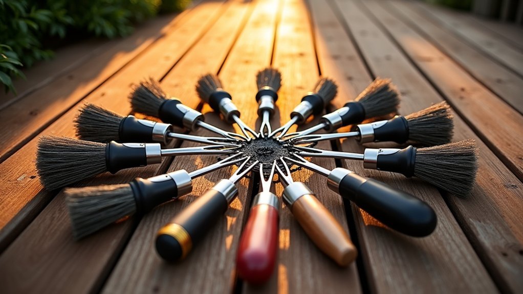 effective grill cleaning tools