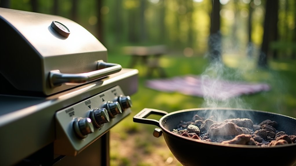 gas convenience vs charcoal flavor