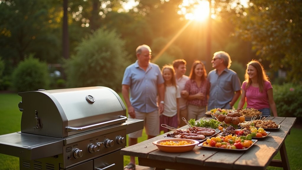 ideal grill for families