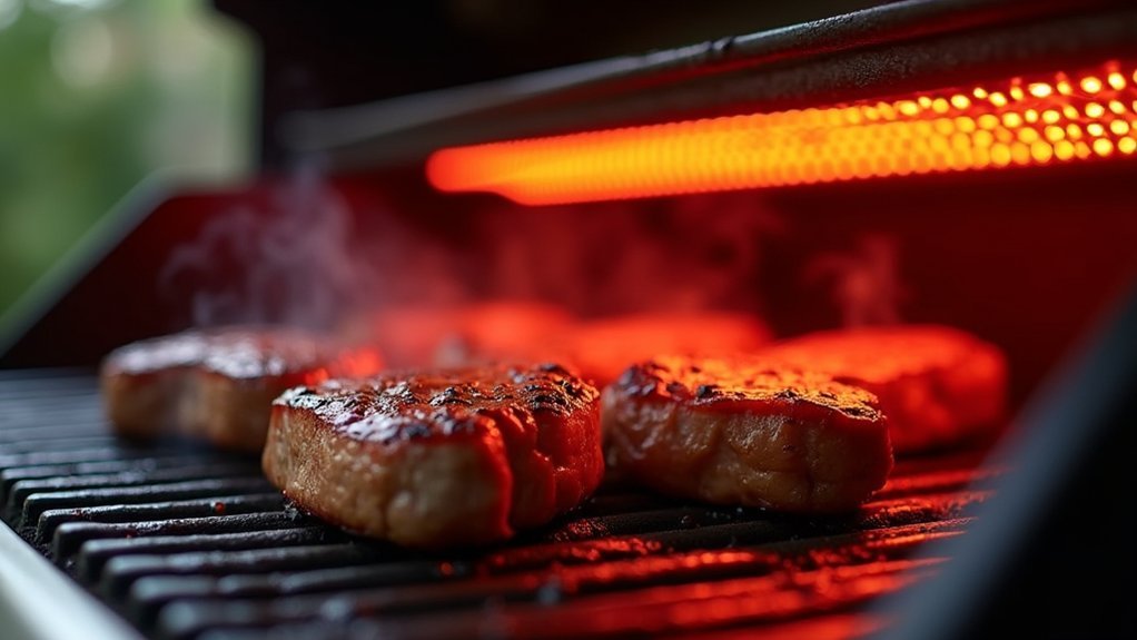 infrared burners speed cooking