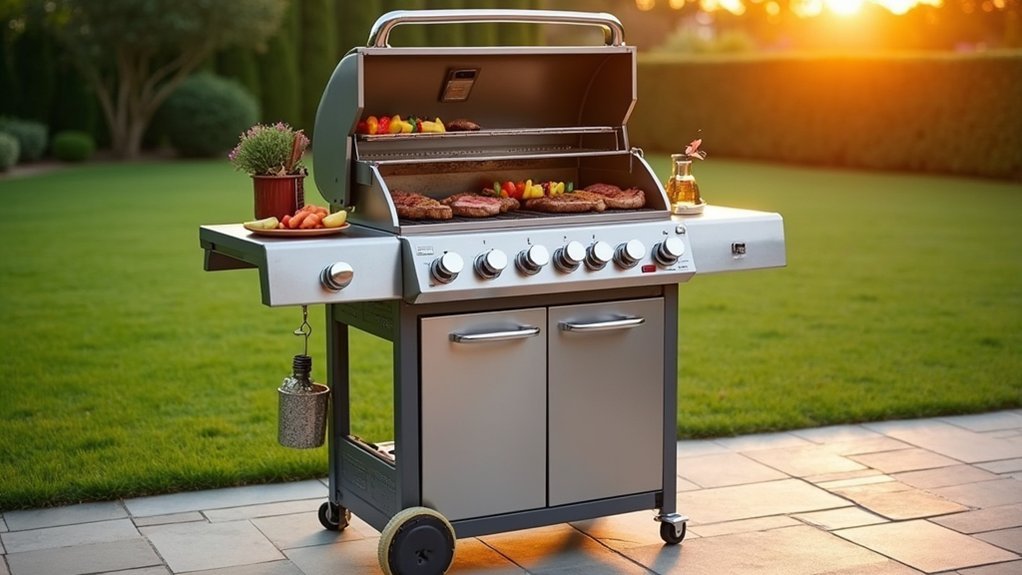 large family gas grills