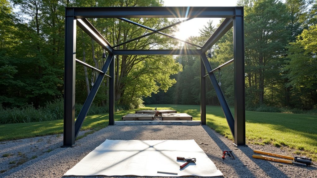 metal frame construction tips