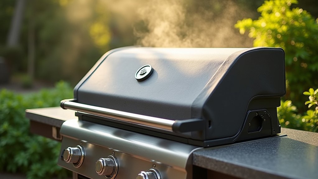 moisture management for grills