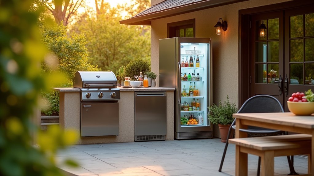 outdoor refrigeration enhances convenience