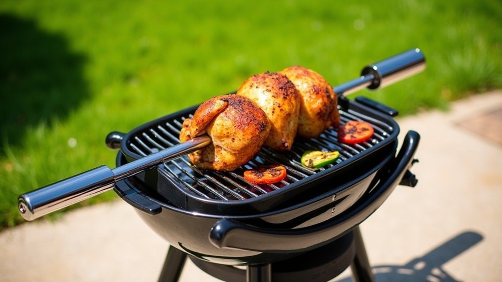 portable rotisserie kits convenience