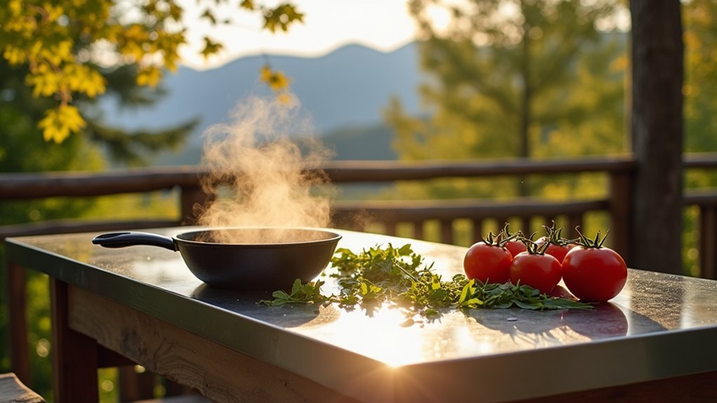 practical outdoor food prep