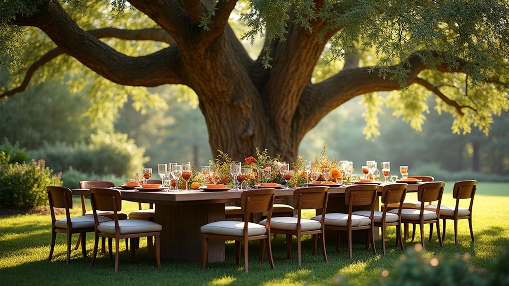 selecting outdoor dining tables