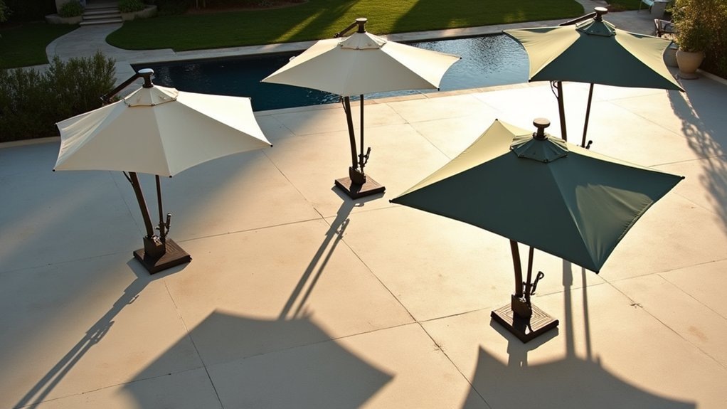 top cantilever umbrellas 2025