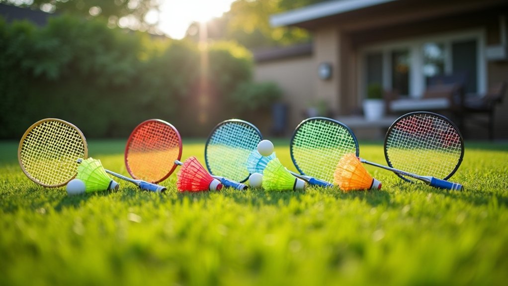 top rated family badminton sets
