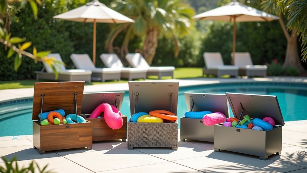 top rated outdoor storage benches
