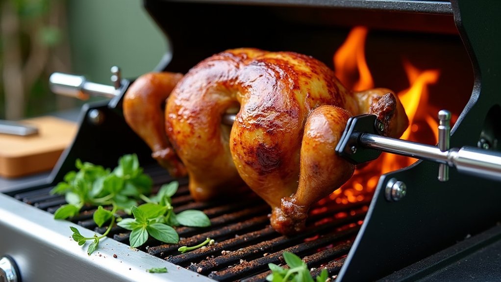 universal rotisserie grill kits