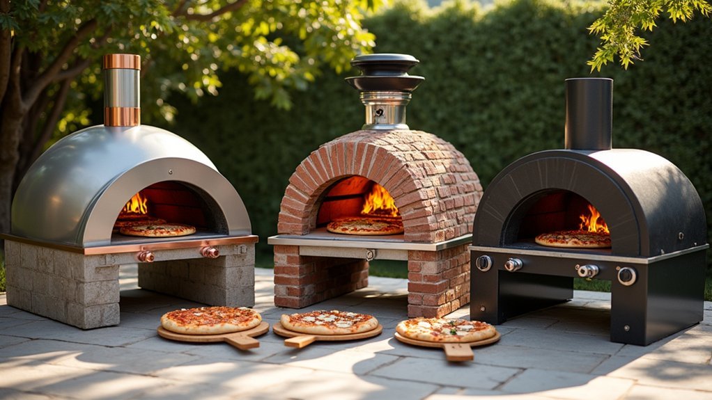 versatile outdoor pizza ovens