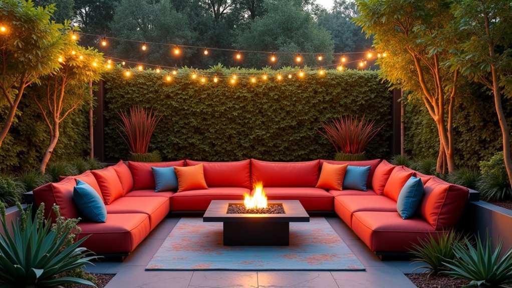 versatile outdoor seating arrangements