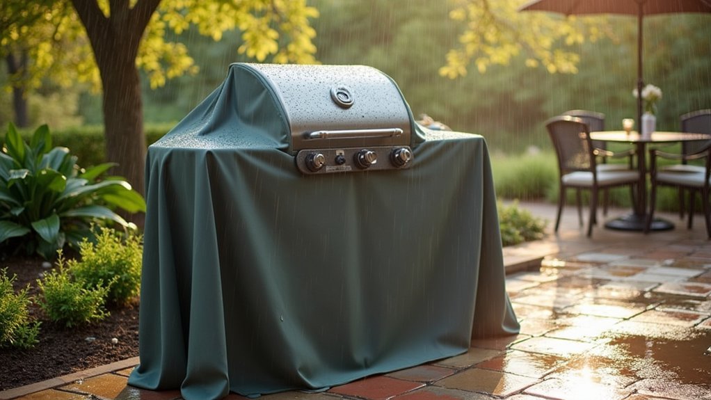 waterproof grill cover tips