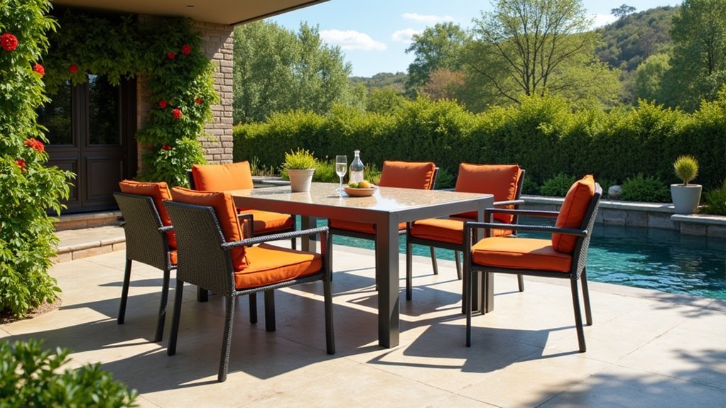 weather resistant outdoor furniture materials
