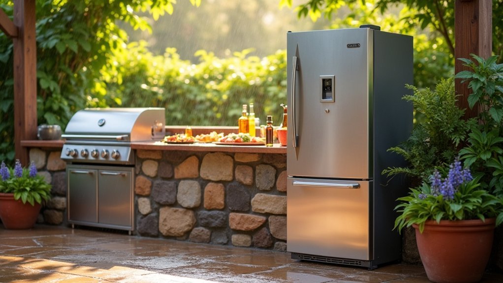 weather resistant outdoor refrigeration reliability