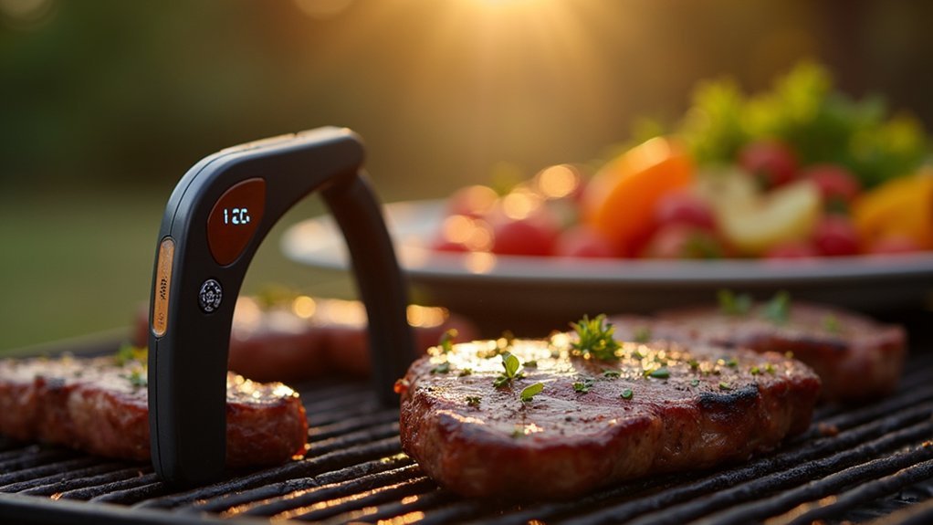 wireless grilling temperature monitoring