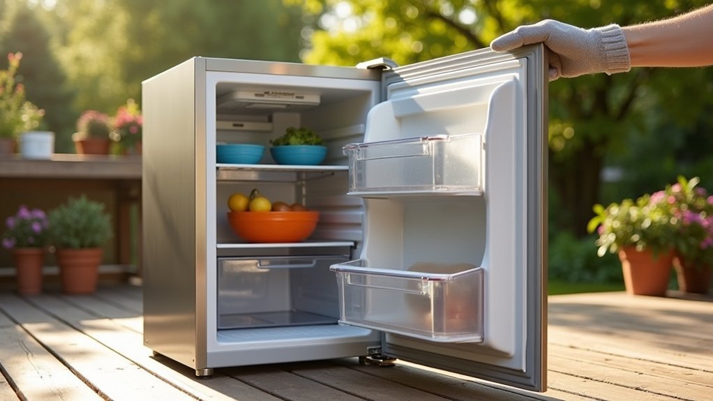 adjustable shelf cleaning accessibility