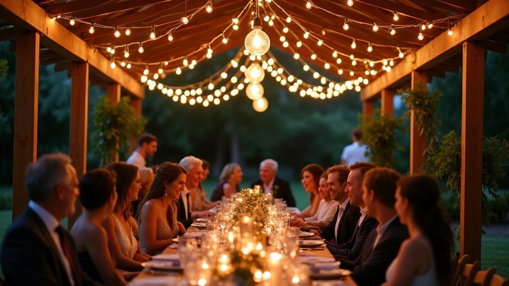 affordable diy string light canopy