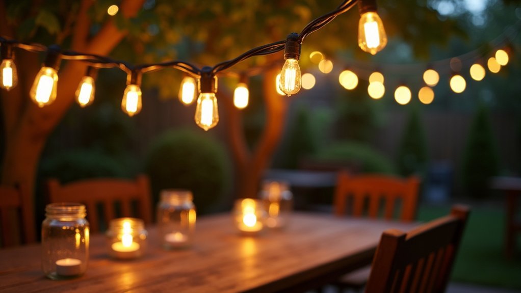 affordable durable outdoor string lights