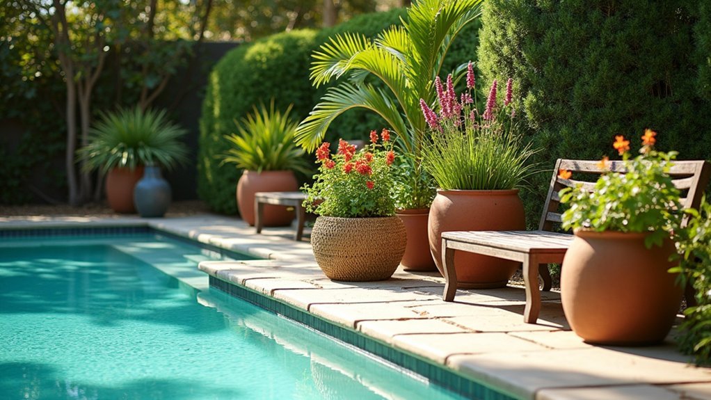 affordable movable poolside containers