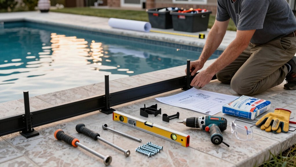 aluminum fence installation toolkit essentials