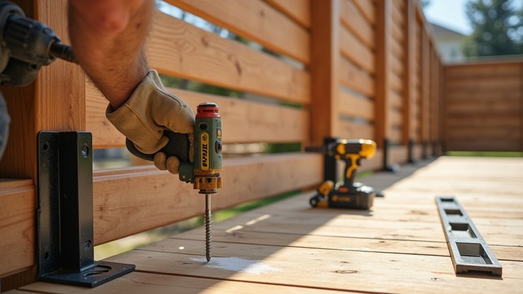 anchor posts add bracing