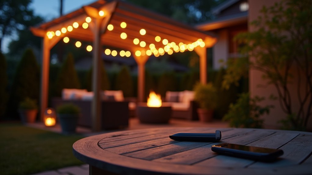 app controlled rgbic outdoor lights