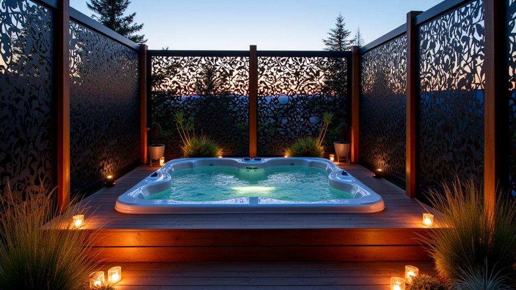 artful laser cut metal screens