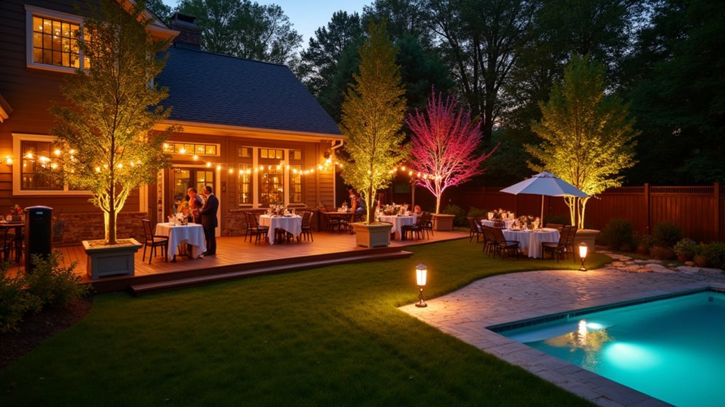 automated multi zone outdoor lighting