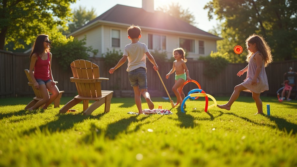 backyard diy lawn olympics