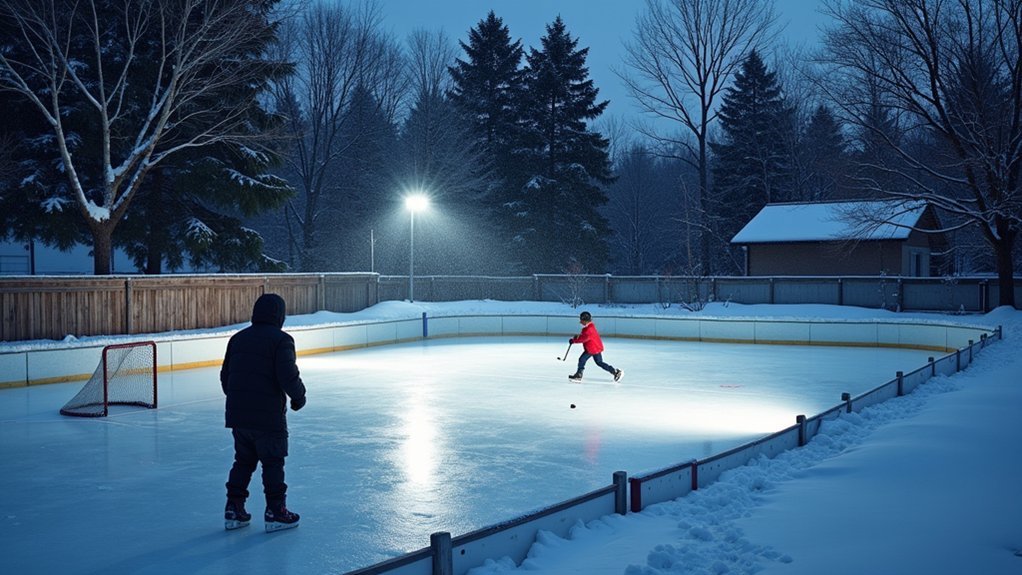 backyard hockey rink advantages