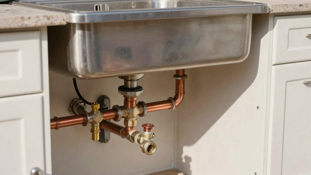 backyard kitchen plumbing requirements