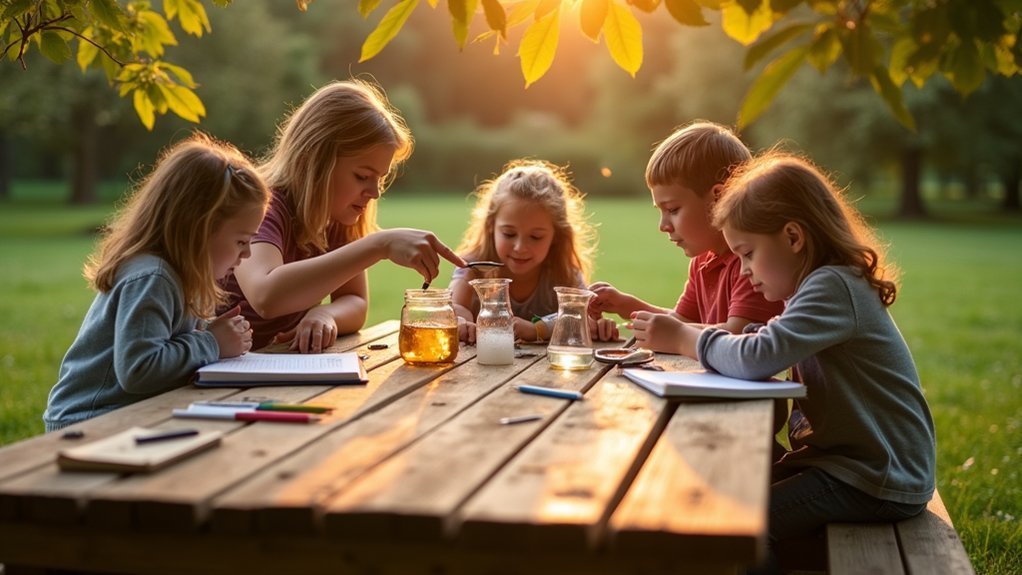 backyard nature science scavenger