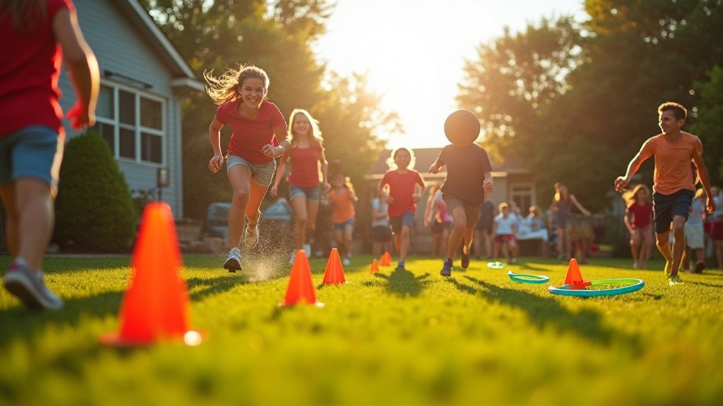 backyard relay equipment creativity