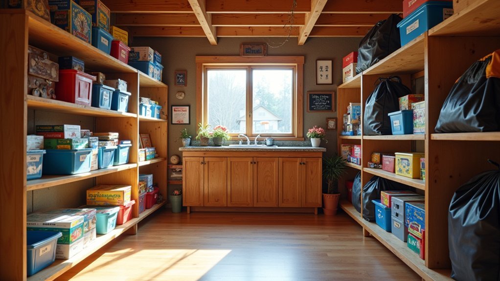 basement seasonal game storage tips