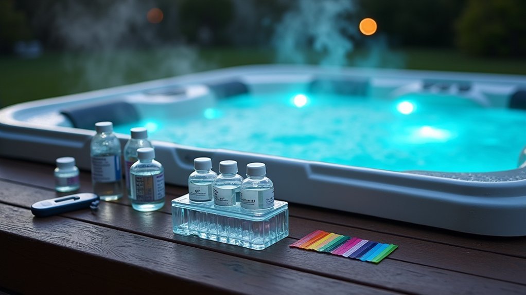 beginner hot tub testing tools