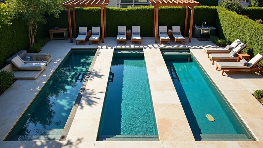 best narrow backyard pools