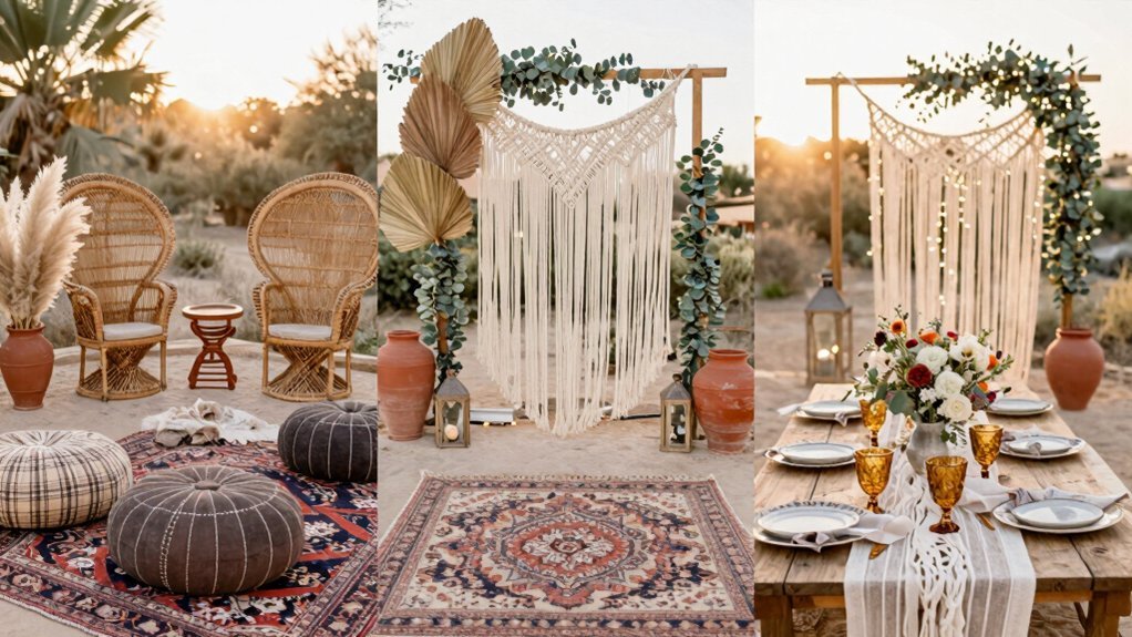 boho outdoor wedding styling ideas