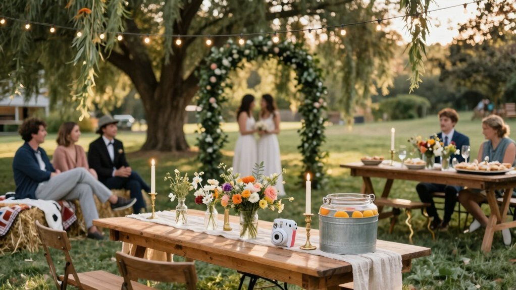 budget friendly backyard wedding ideas