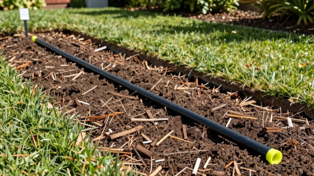 bury wire at 24 inches