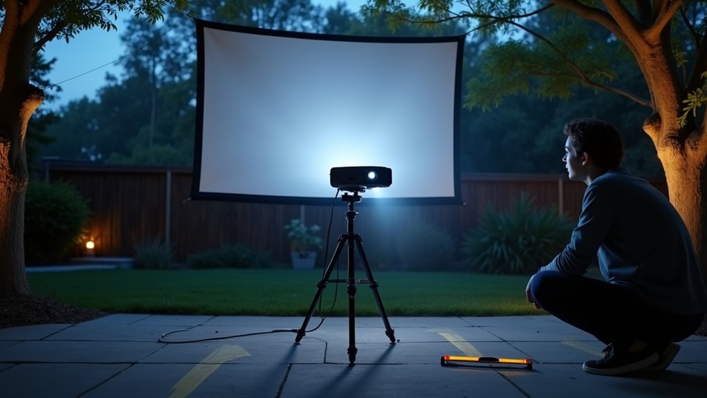 5 Tips for Outdoor Projector Distance Setup - theyardmasters.com ...