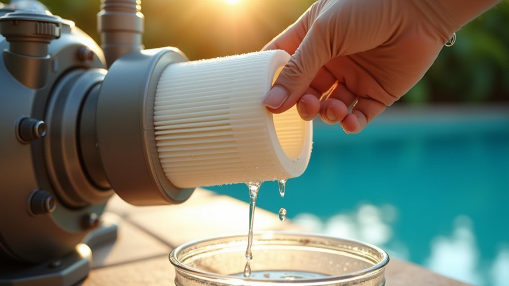 check pressure backwash replace