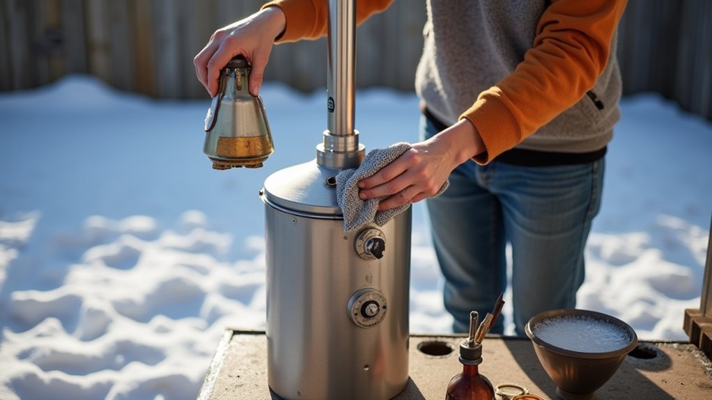 clean dry inspect store