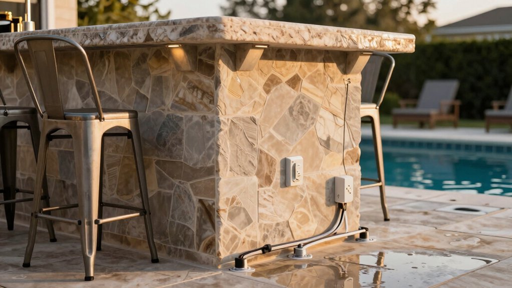 clearances and safety around water features