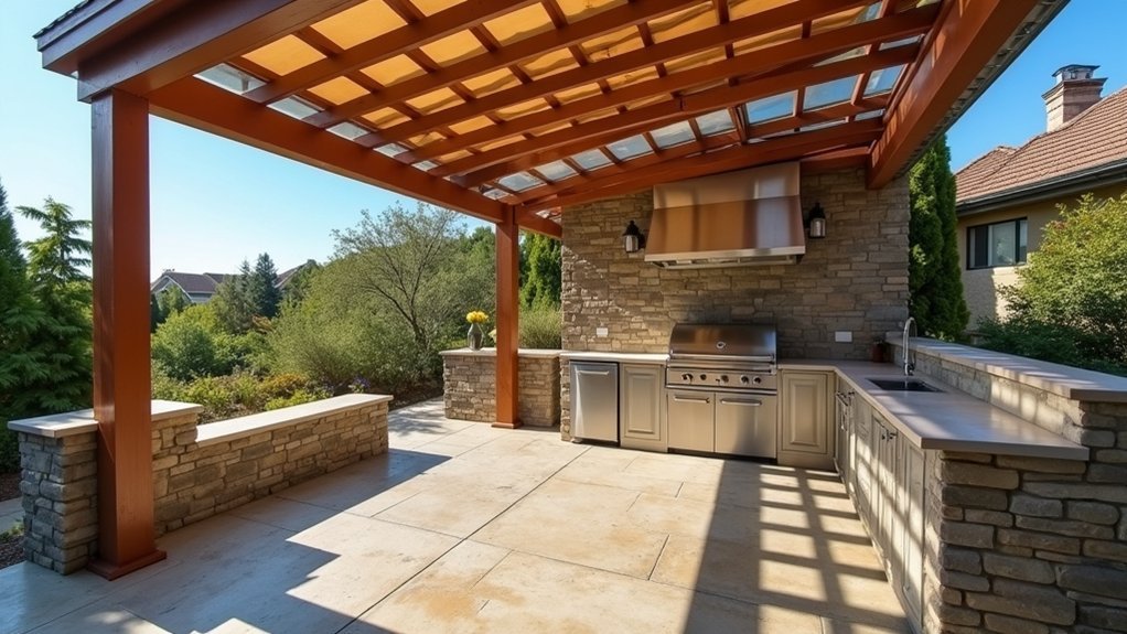 climate aware outdoor kitchen planning