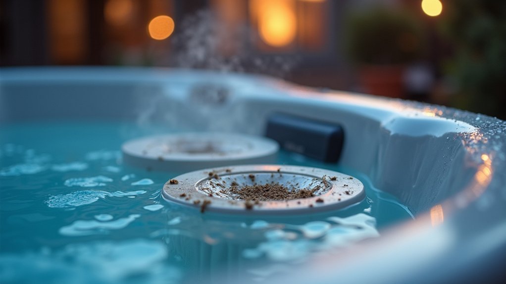 clogged filter needs immediate attention